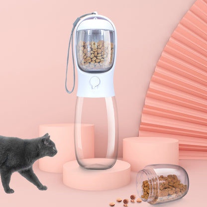WetKet portable pet water cup available in three colors: blue, pink, and white