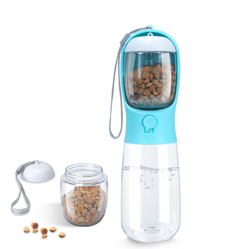WetKet pet water bottle dimensions showing 300ml and 550ml size options